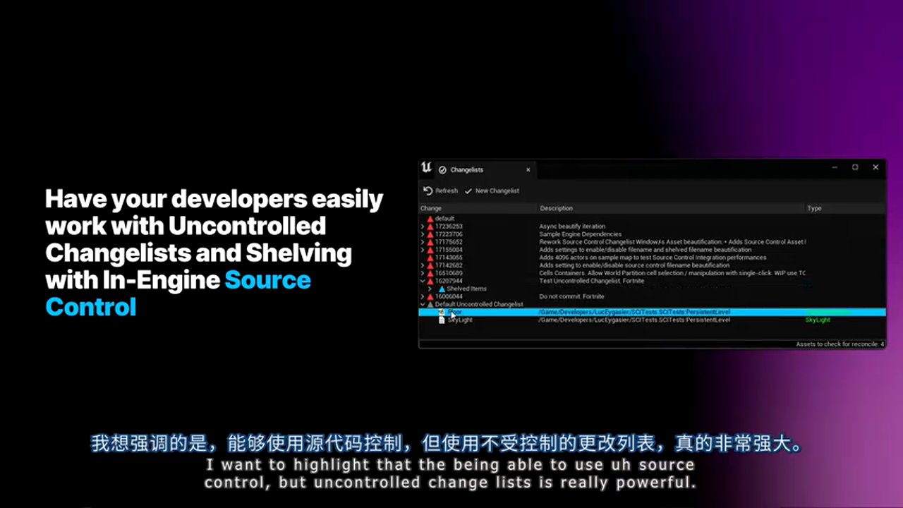 未受控变更列表