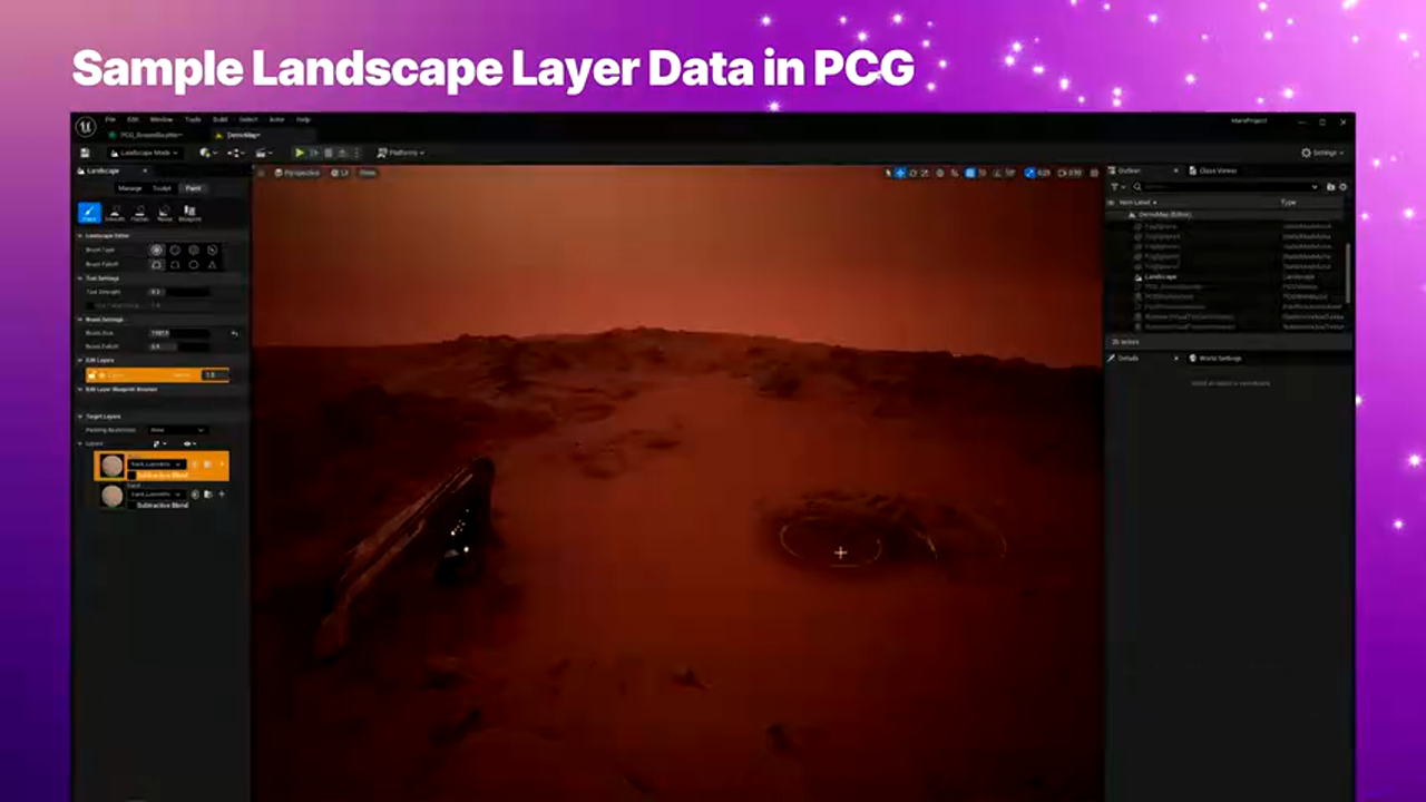 非材质地形图层